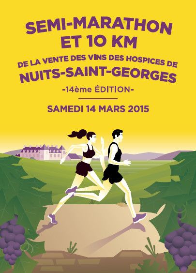 semi  marathon de Nuits   st  georges